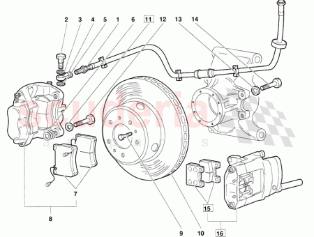 Photo of HAND BRAKE CALIPER…