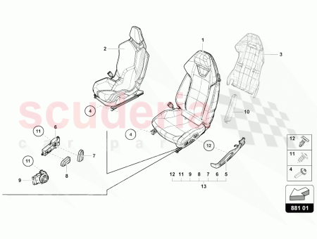 Photo of COVER FOR SEAT ADJUSTMENT…