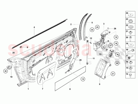 Photo of LH HINGE…