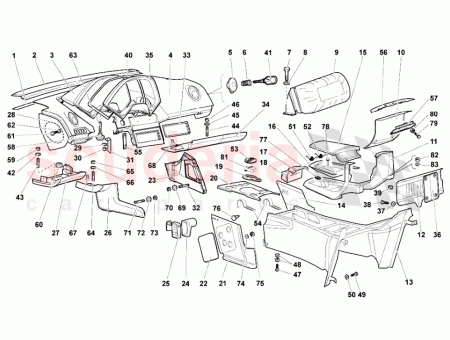 Photo of TUNNEL FIXED COVER ASSEMBLY Supply VIN E GEAR…
