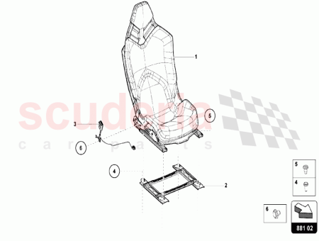 Photo of RIGHT SEAT WITH LOGO SUPPLY VIN…