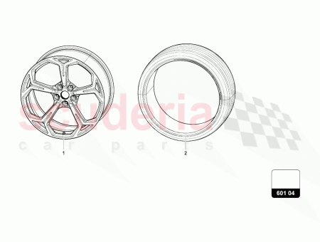 Photo of 1 SET TYRES…