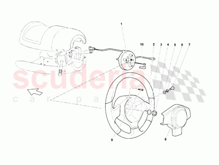 Photo of STEERING WHEEL CARBON DARK…