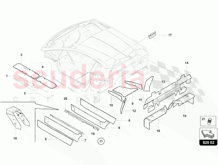Photo of SOUND ABSORBER FOR REAR PANEL…