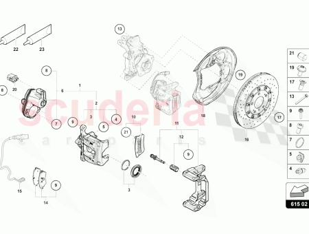 Photo of 1 SET OF BRAKE PADS FOR DISK BRAKE…