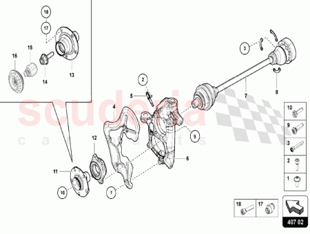 Photo of WHEEL BEARING HOUSING…