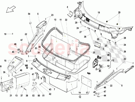 Photo of Luggage Compartment Trim…