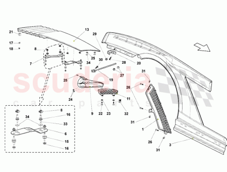 Photo of SIDE COVER RH…