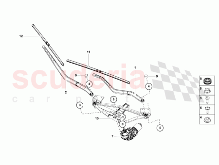 Photo of Holder For Windscreen Wiper Mounting…