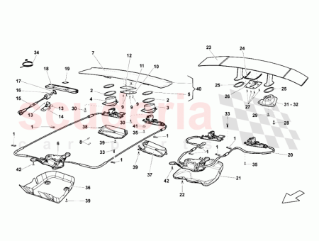 Photo of SPOILER DRIVE KIT FOR TRASPARENT ENGINE BONNET…