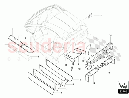 Photo of SOUND ABSORBER FOR REAR PANEL…