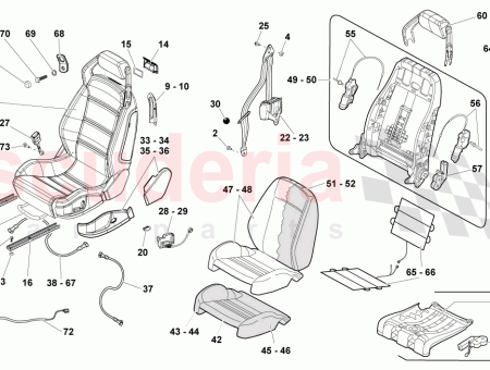Photo of PADDING FOR SEAT RIGHT OUTER…