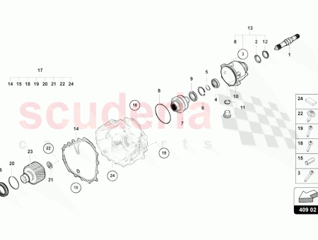 Photo of GASKET SET FOR TRANSFER GEARBOX…