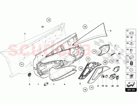 Photo of LEFT UPPER BODY ASSEMBLY UNTIL THE VIN ELA02187…