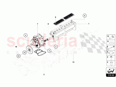 Photo of SCAVENGE OIL PUMP…