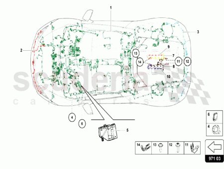 Photo of WIRING SET FOR FRONT BUMPER HOMELINK…