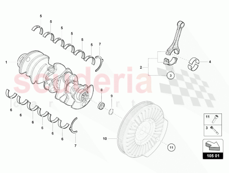 Photo of CONNECTING ROD BEARING SHELL…