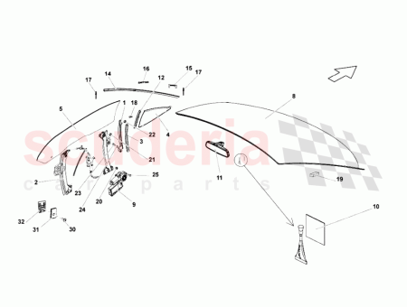 Photo of RH HANDLE UPPER PORTION CARBON INTERIOR…