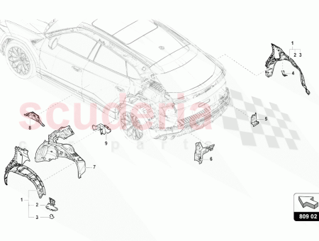 Photo of WHEEL HOUSING INNER PART…