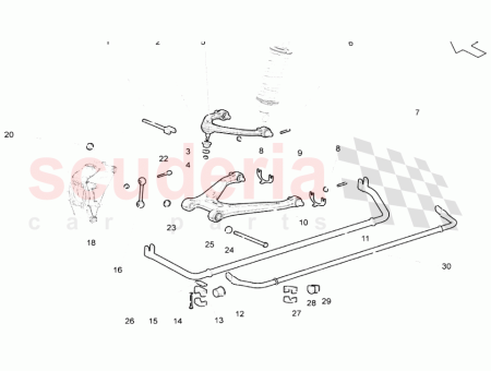Photo of STABILIZER BAR BRACKET UP TO VIN 4LA01398 ALSO…