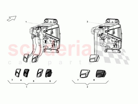 Photo of PEDAL BOX ASSEMBLY MANUAL GEARBOX RHD model…