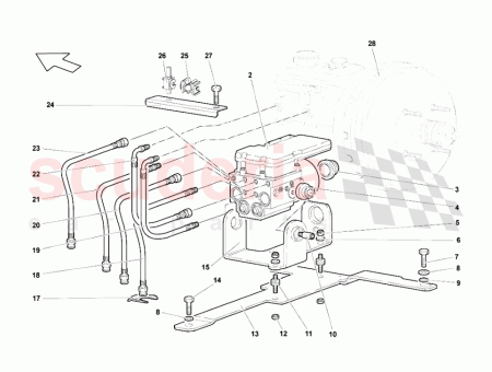 Photo of LEFT REAR FLEXIBLE HOSE…