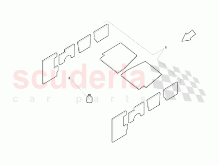 Photo of PASS COMP FLOOR MAT KIT WITH 3 POINTS…