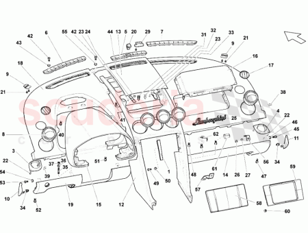 Photo of LOWER DASHBOARD ASSEMBLY VALENTINO BALBONI LEATHER UPHOLSTERY SUPPLY…