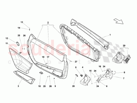 Photo of LH DOOR WEATHERSTRIP INNER FROM VIN 7LA04649 WARNING…