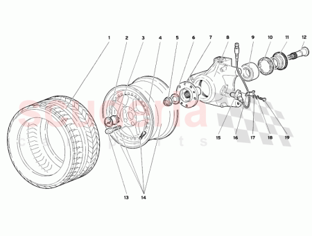 Photo of SVR CENTRE LOCK FRONT WHEEL…