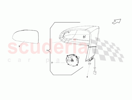 Photo of RIGHT SIDE VIEW MIRROR FOR GDX CARS…