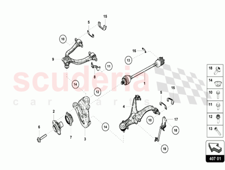 Photo of FRONT LEFT HUB CARRIER CONTACT YOUR AREA MANAGER…