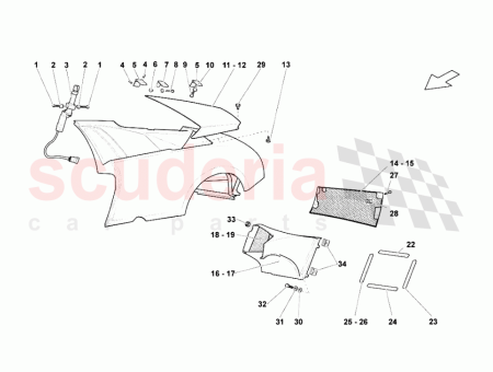 Photo of LEFT MOVABLE AIR INTAKE ASSEMBLY…