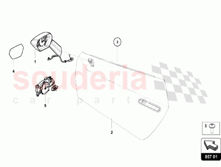 Photo of EXTERIOR MIRROR GLASS CONVEX…