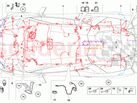 Photo of WIRING HARNESS FRONT…