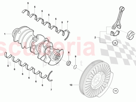 Photo of 1 SET CONNECTING RODS…