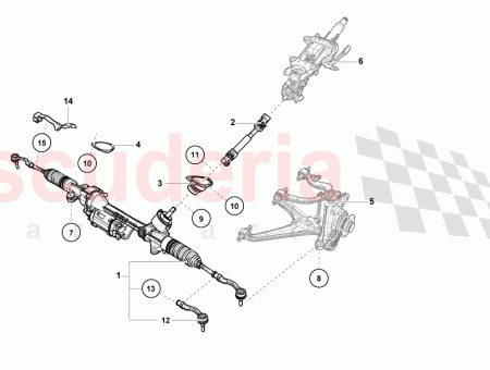 Photo of STEERING GEAR WITH INT TRACK ROD JOINT…