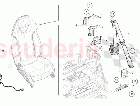 Photo of THREE POINT SAFETY BELT…