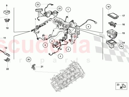 Photo of HARNESS FOR ENGINE COMPARTMENT…