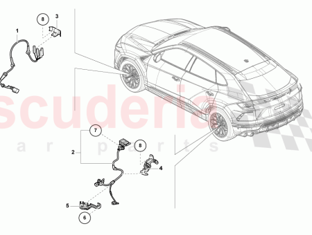 Photo of WIRING SET FOR SPEED SENSOR AND ELECTROMECHANICAL PARKING…