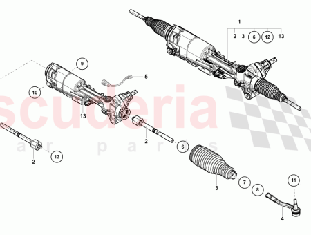 Photo of STEERING GEAR WITH INT TRACK ROD JOINT…