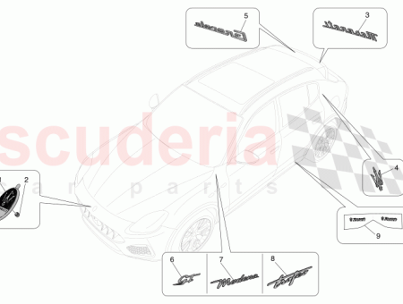 Photo of FRONT MASERATI EMBLEM…