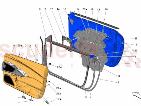 Photo of FRT DOOR FRAME LT GASKET…