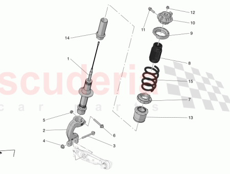 Photo of FRONT SHOCK ABSORBER ASSEMBLY…