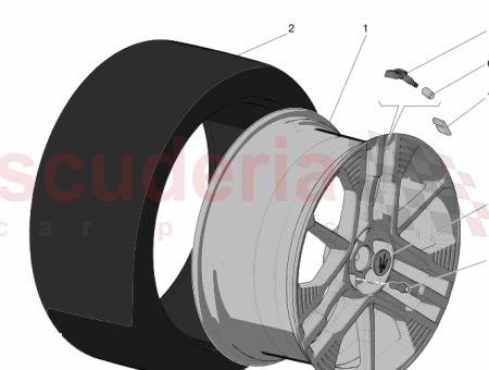 Photo of RIM AERO 21 BLACK DIAM D M…