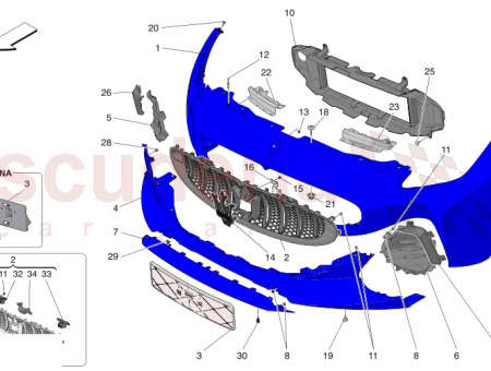 Photo of front camera bracket…