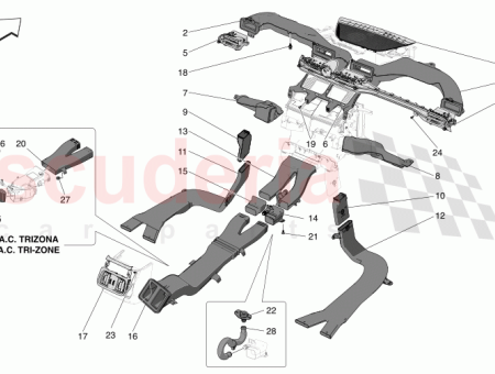 Photo of RH SIDE AIR DUCT ASSEMBLY…