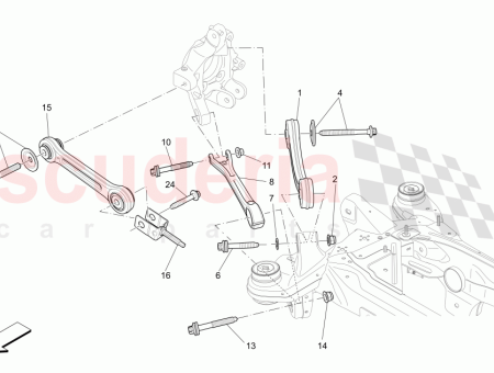 Photo of REAR TOE IN ADJUSTMENT ROD…