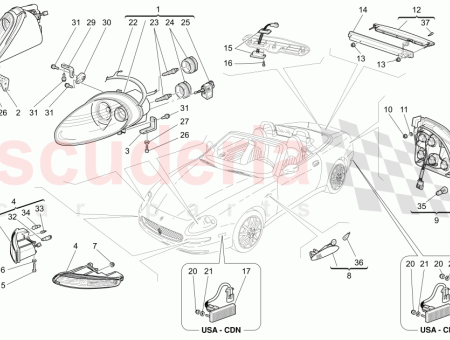 Photo of RH HEADLIGHT VERDE GOODWOOD Cod PPG 226325 o…
