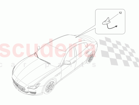 Photo of COVER FOR RADIO ANTENNA AND GPS NAVIGATOR MASERATI…